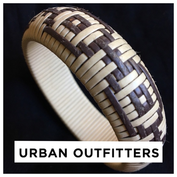 Urban Outfitters Jewelry - Urban Outfitters Aztec white tan boho bracelet